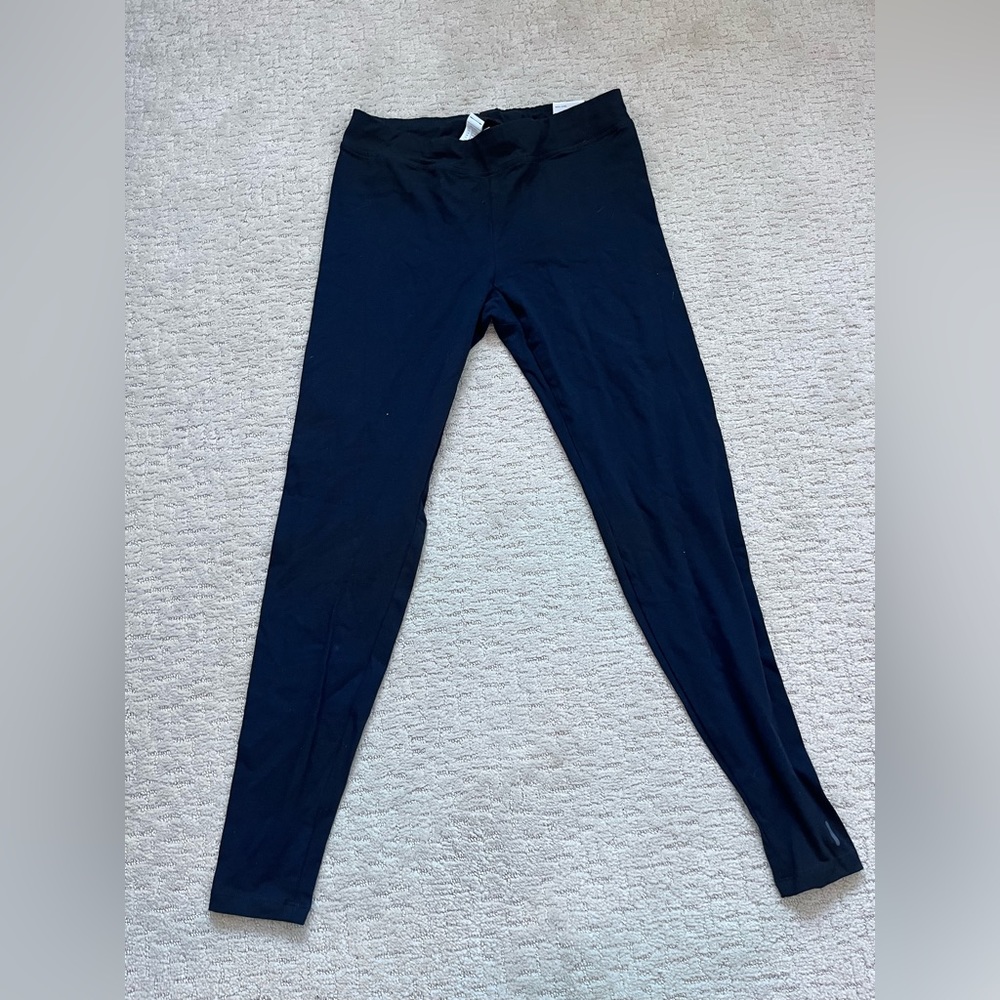 Women's black long leggings